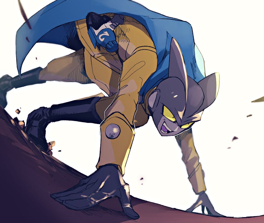 gamma 2 (dragon ball and 2 more) drawn by harvest88