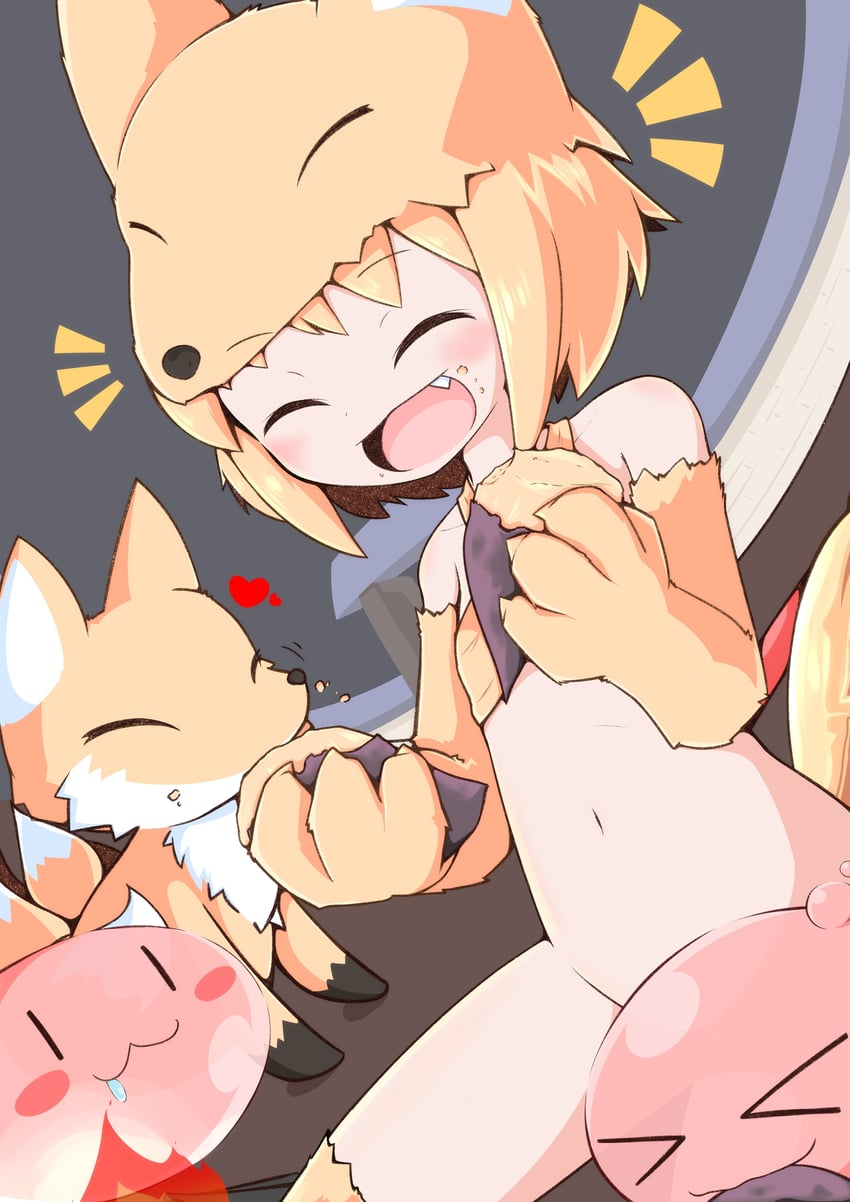poring, moonlight flower, and nine tail (ragnarok online) drawn by yantora_(toraya)