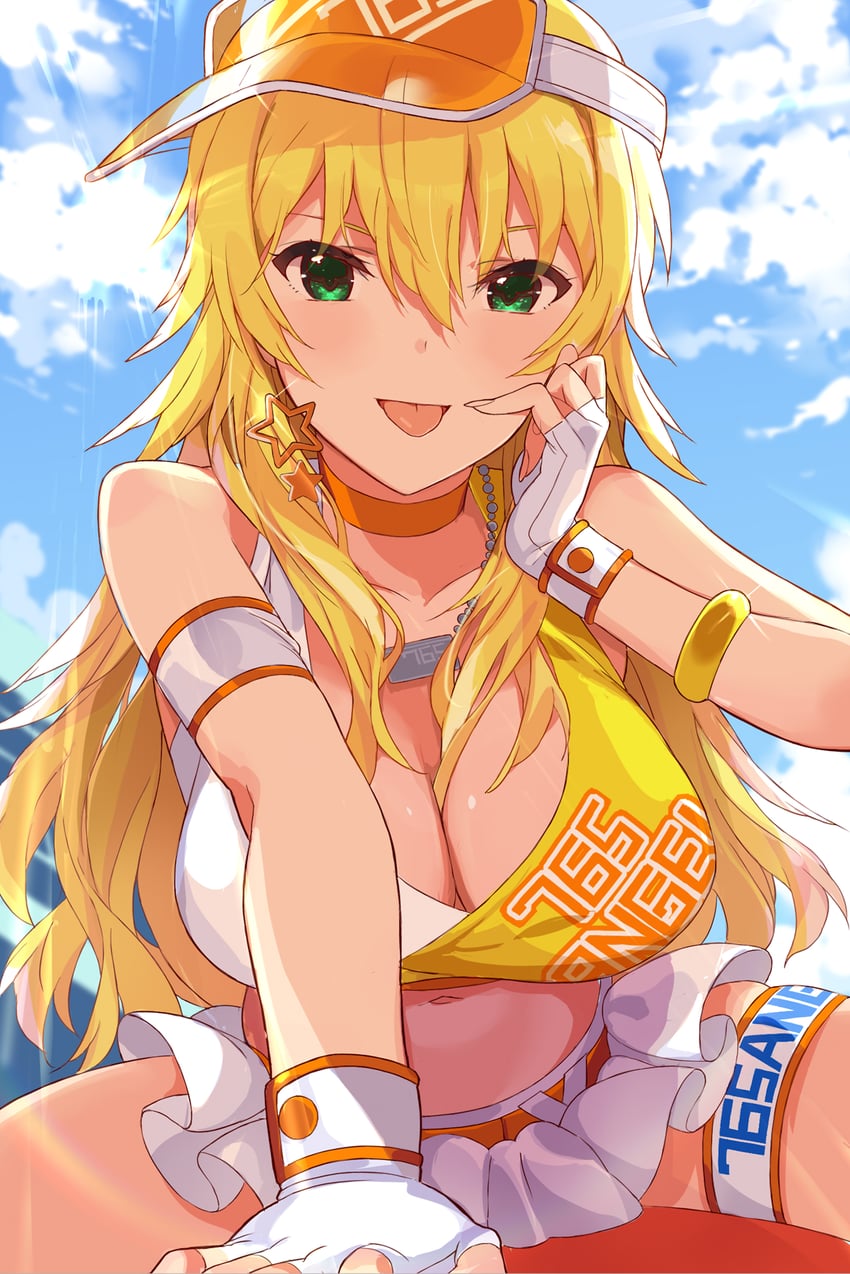 hoshii miki (idolmaster and 2 more) drawn by tetsujin_momoko
