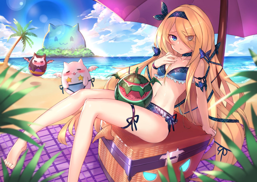 pandora, tamadra, and chibidra (puzzle & dragons) drawn by shennai_misha
