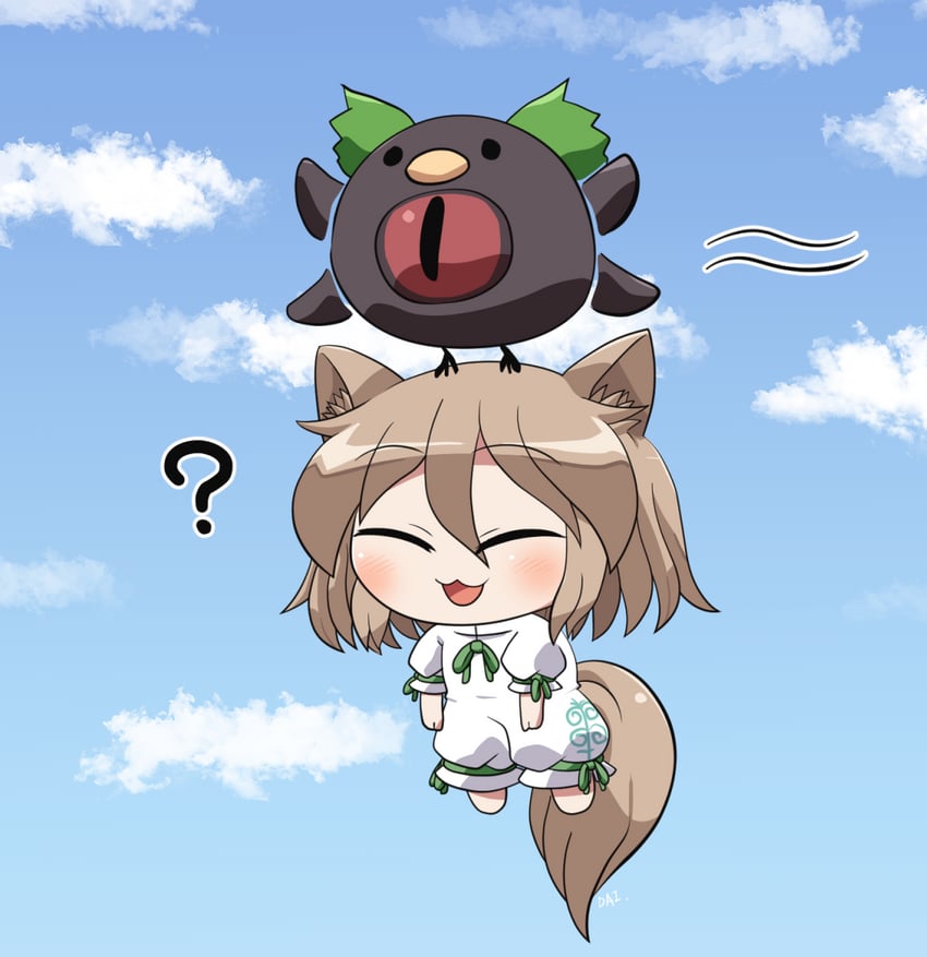 reiuji utsuho and kudamaki tsukasa (touhou) drawn by rokugou_daisuke