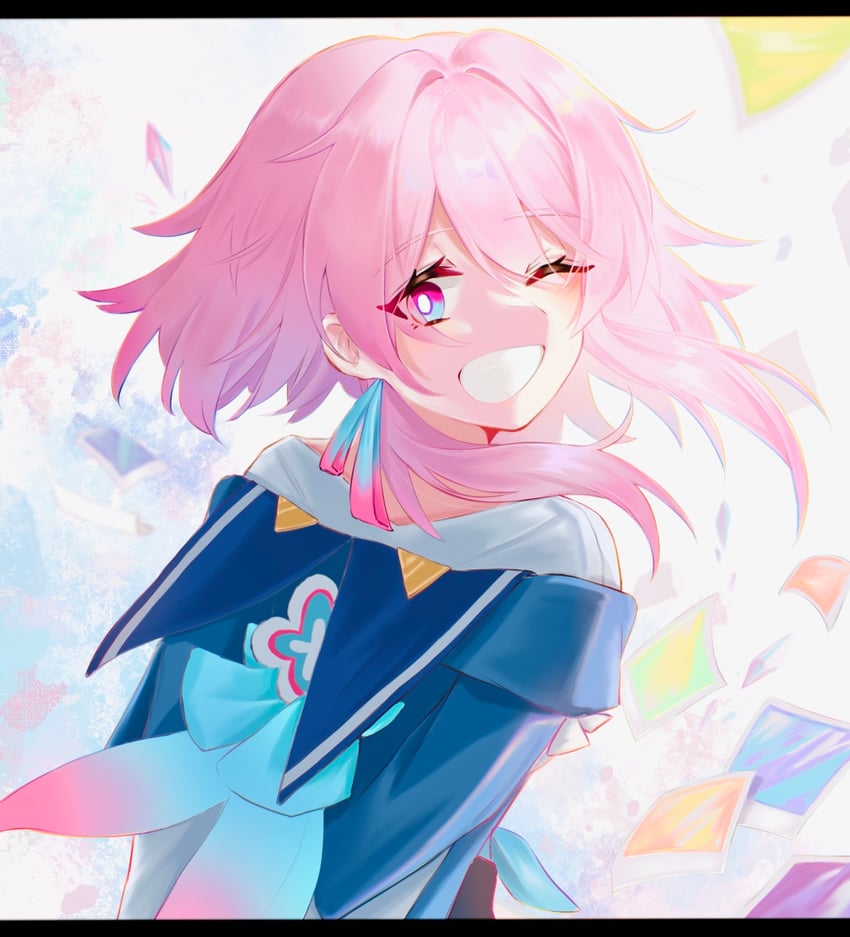 march 7th (honkai and 1 more) drawn by mi_(27782900)