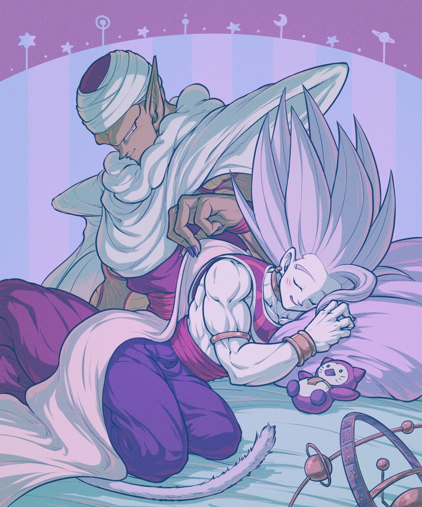 son gohan, piccolo, and gohan beast (dragon ball and 2 more) drawn by koukyouji