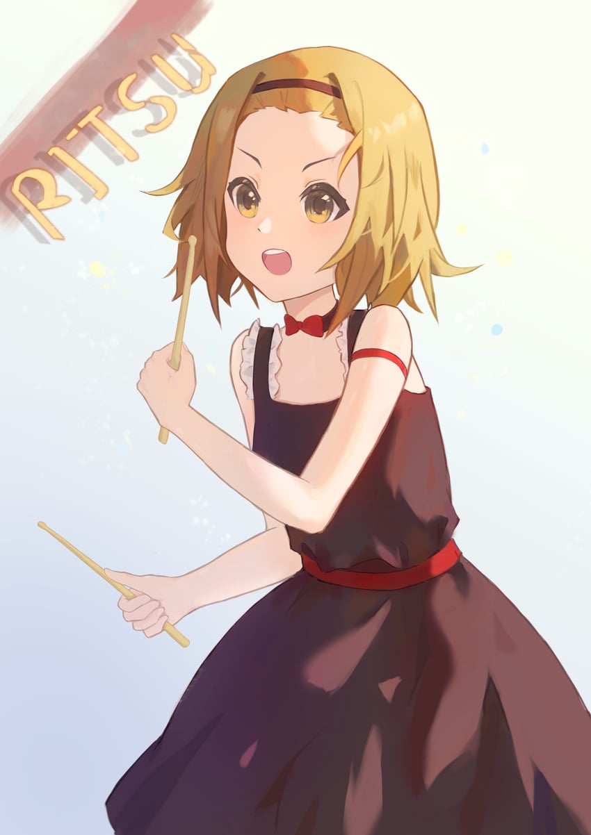 tainaka ritsu (k-on!) drawn by hu_pi_xuan_jiao