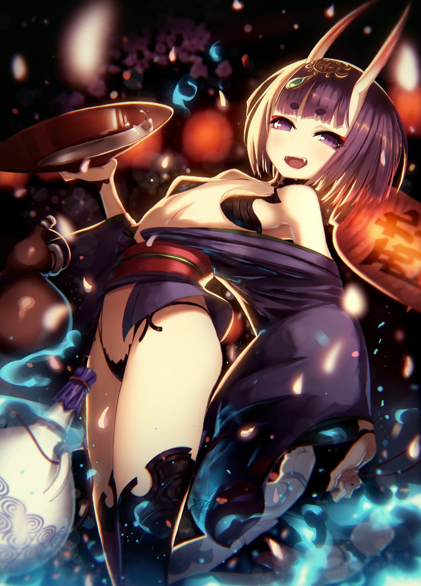 shuten douji (fate and 1 more) drawn by misago_(525)