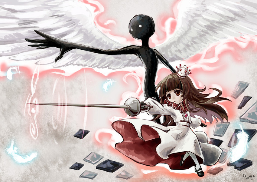 alice and deemo (deemo and 1 more) drawn by 9mg2