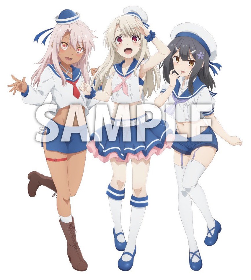 illyasviel von einzbern, chloe von einzbern, and miyu edelfelt (fate and 1 more)