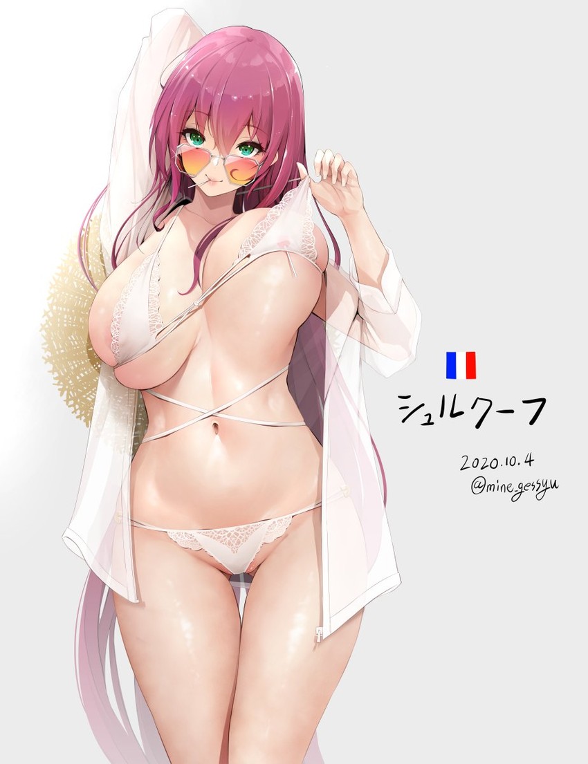 surcouf (azur lane and 1 more) drawn by mine_(wizard)