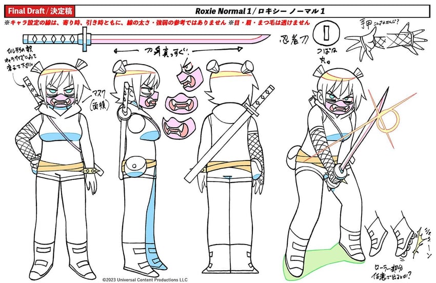 roxie richter (scott pilgrim and 1 more) drawn by handa_shuuhei