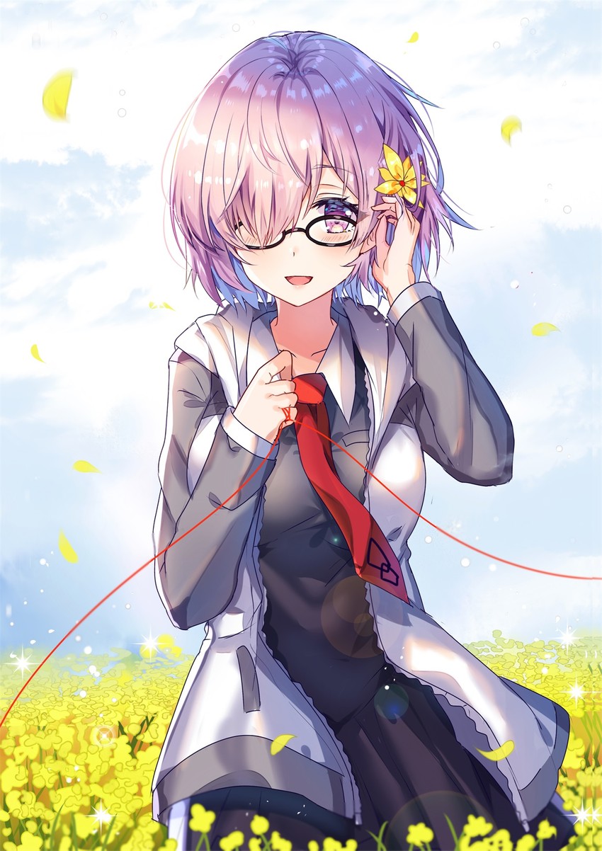 mash kyrielight (fate and 1 more) drawn by shanguier