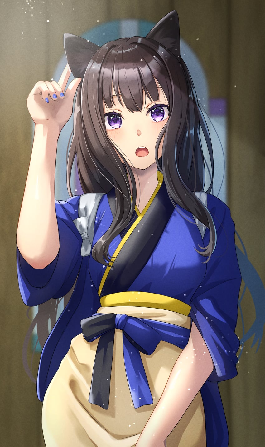 inoue takina (lycoris recoil) drawn by yami_anko