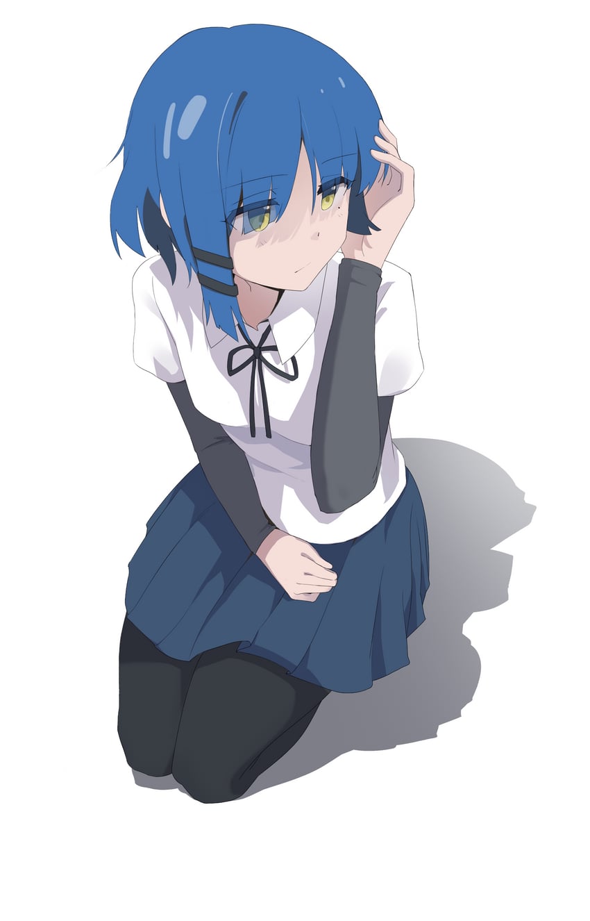 yamada ryo (bocchi the rock!) drawn by kagura-chitose_(pixiv_68338191)