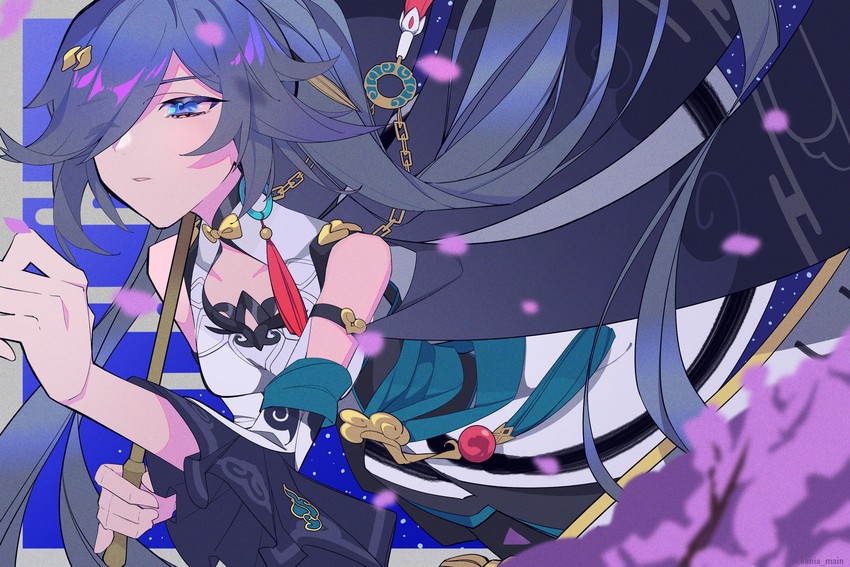 fu hua (honkai and 1 more) drawn by kania