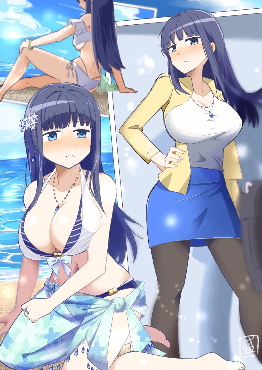nanami yachiyo and azusa mifuyu (mahou shoujo madoka magica and 1 more) drawn by duel1st_dki