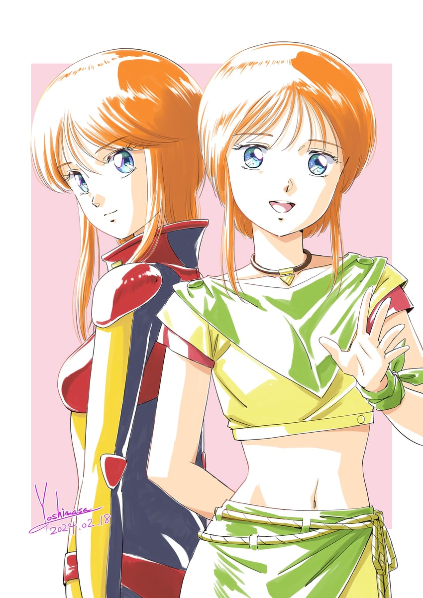 puru two and elpeo puru (gundam and 1 more) drawn by yoshinaga_masahiro