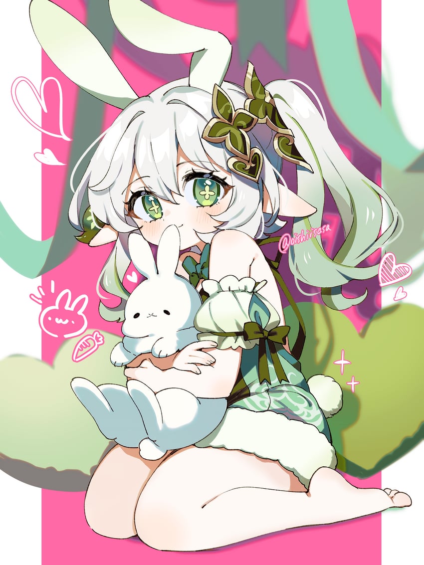 nahida (genshin impact) drawn by oishii_sasa