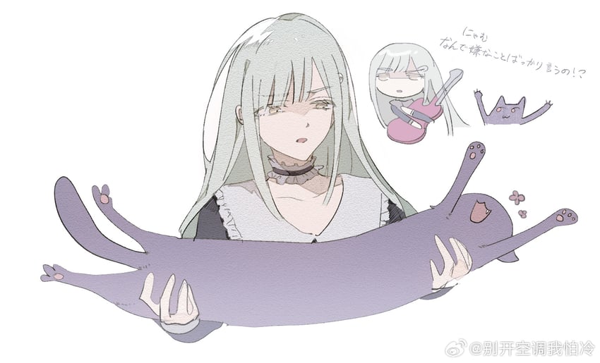 wakaba mutsumi and yuutenji nyamu (bang dream! and 1 more) drawn by reiboubyou