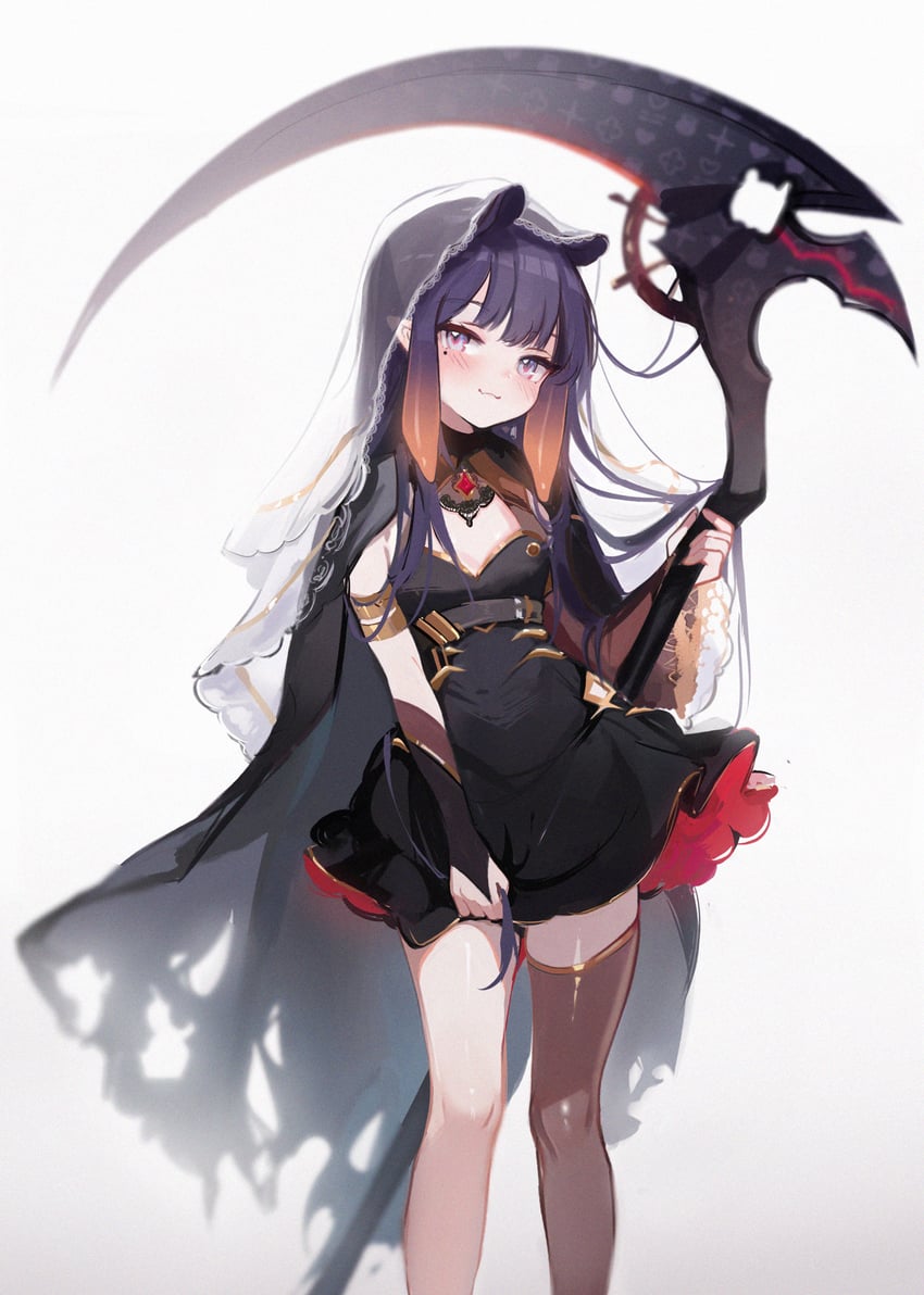 mori calliope and ninomae ina'nis (hololive and 1 more) drawn by koahri