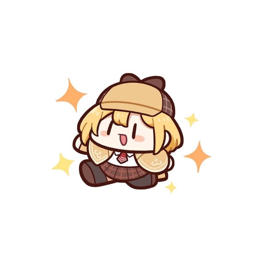 watson amelia (hololive and 1 more) drawn by underdatv