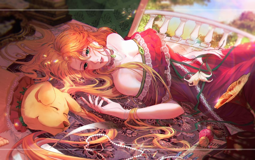 audrey hall and susie (lord of the mysteries) drawn by shaosu450