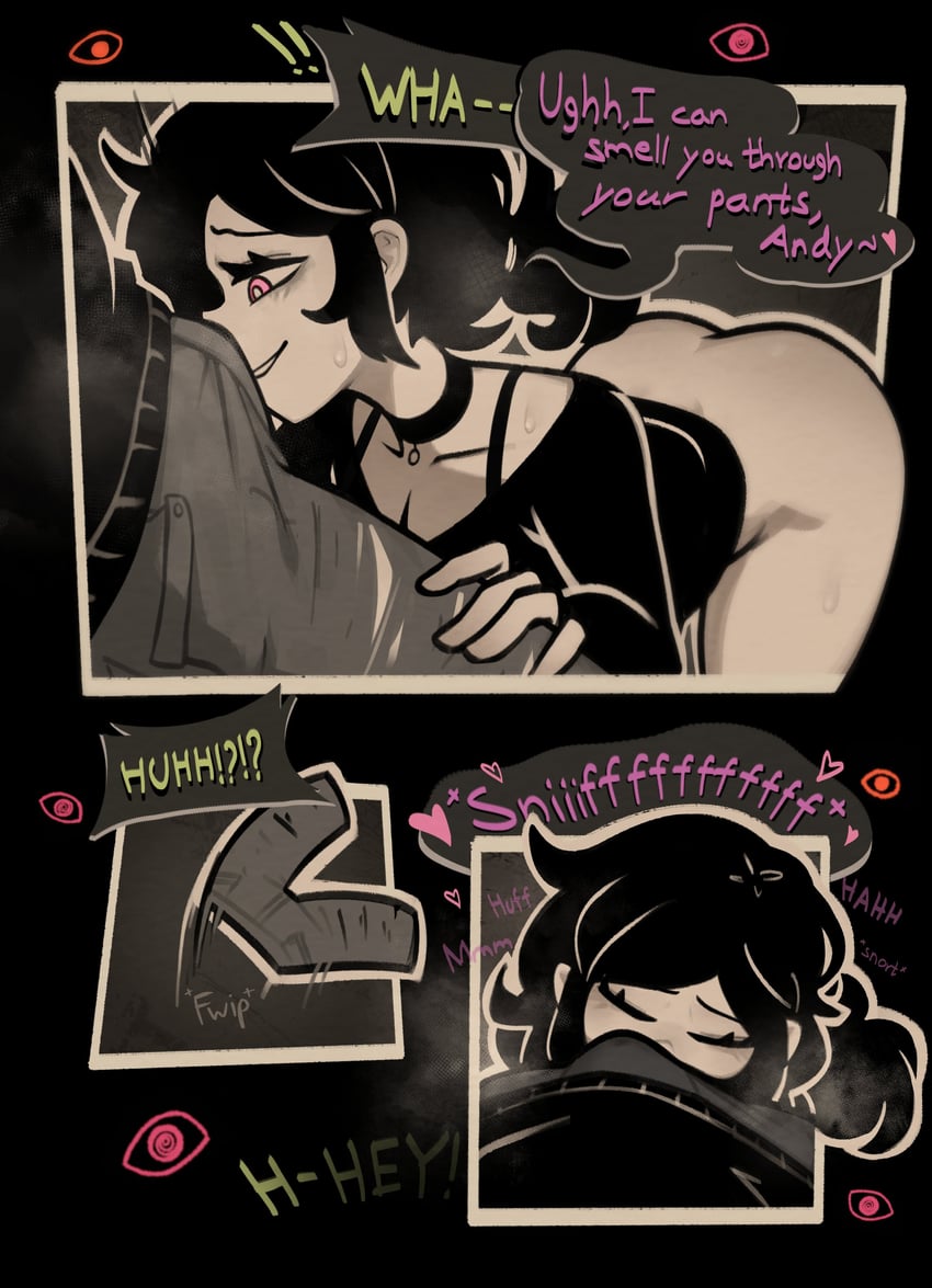 ashley graves and andrew graves (the coffin of andy and leyley) drawn by sorapoi