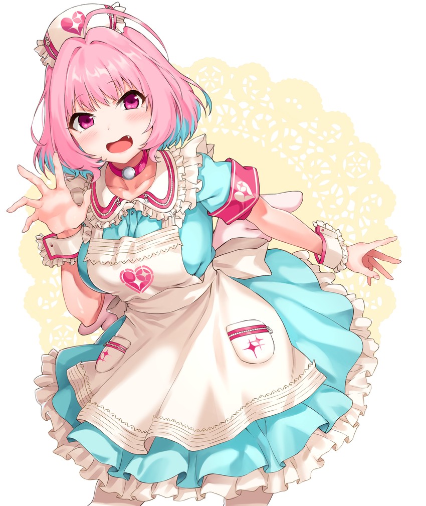 yumemi riamu (idolmaster and 1 more) drawn by sirurabbit