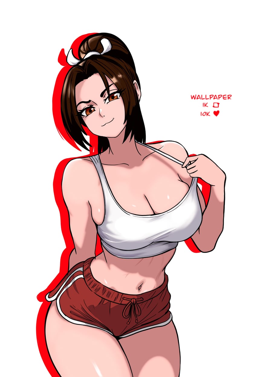 shiranui mai (street fighter and 2 more) drawn by redpostit