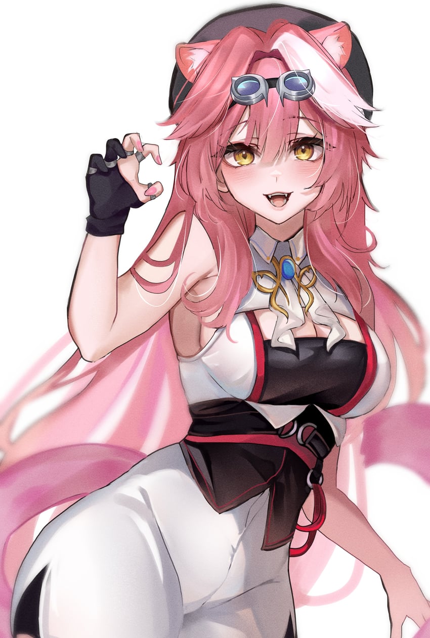 raora panthera (hololive and 1 more) drawn by nyctea_snow