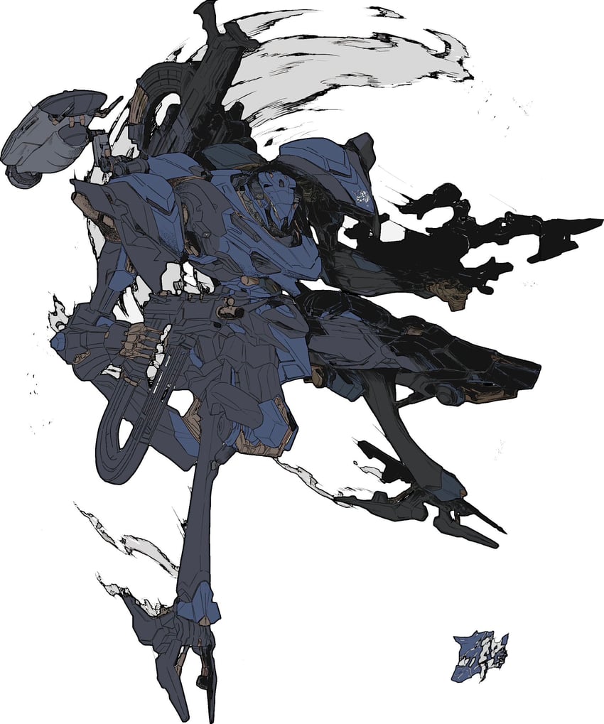 steel haze (armored core and 1 more) drawn by mznomono