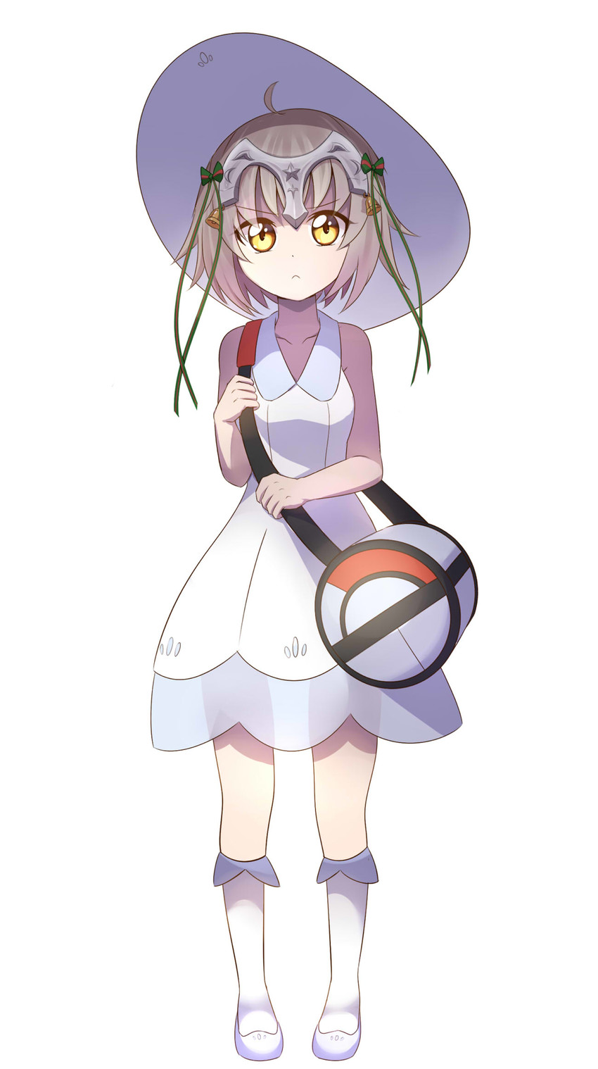 lillie and jeanne d'arc alter santa lily (fate and 3 more) drawn by caibao_return