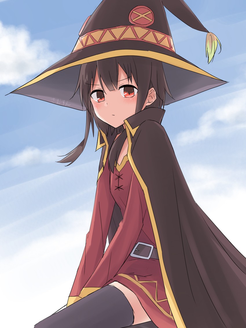 megumin (kono subarashii sekai ni shukufuku wo!) drawn by samusun