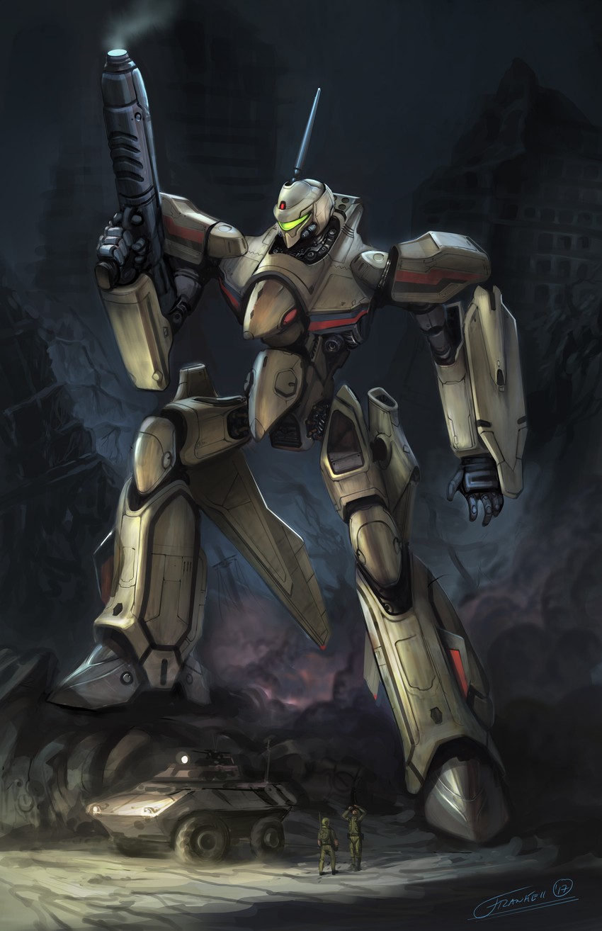 yf-19 (macross and 1 more) drawn by el_fabuloso_octavio