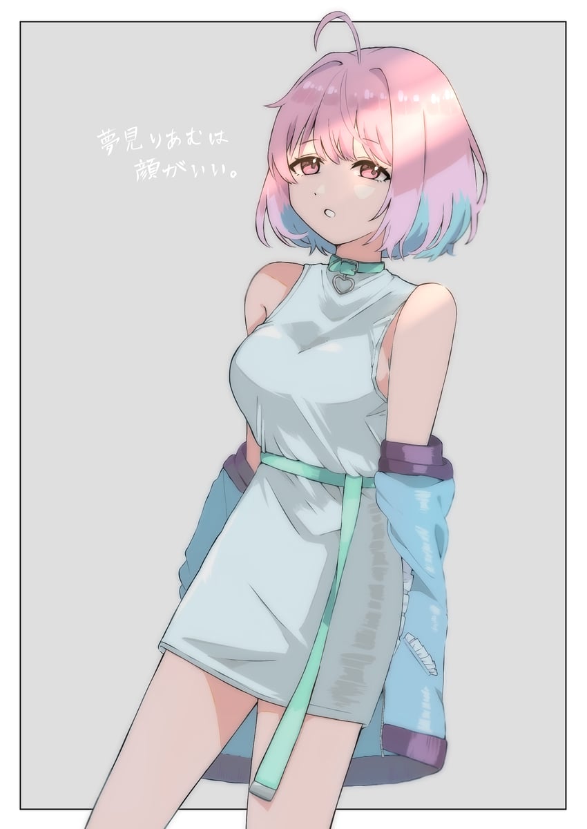 yumemi riamu (idolmaster and 2 more) drawn by dddd_akagi