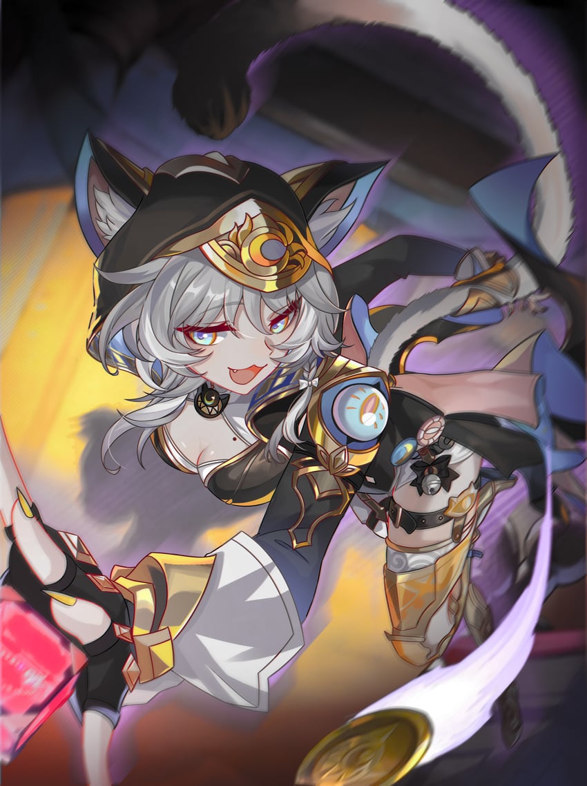 cipher (honkai and 1 more) drawn by m78_zaitaoaotezhanshi