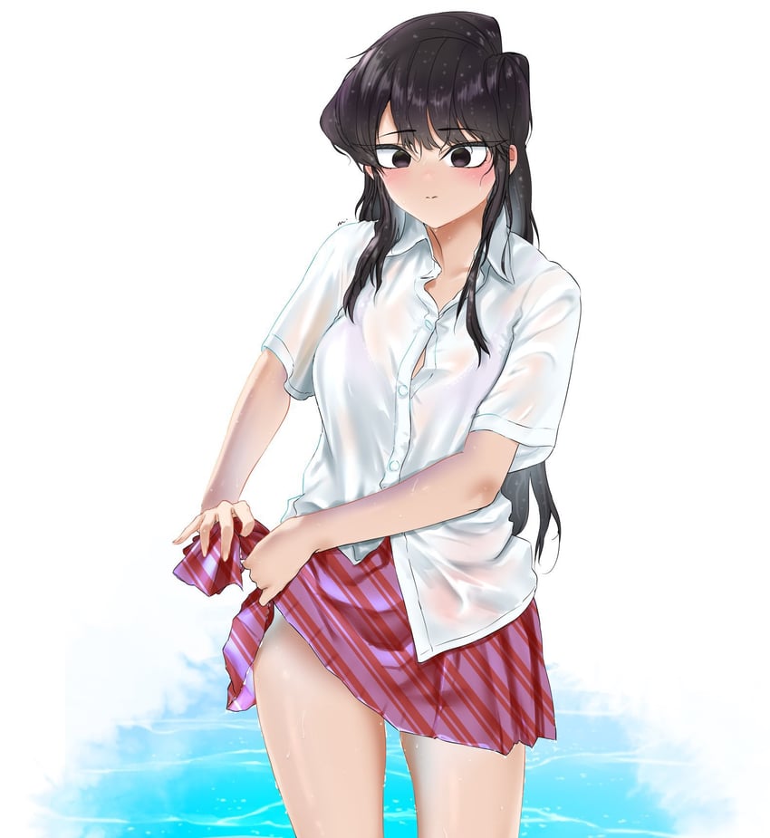 komi shouko (komi-san wa komyushou desu) drawn by mitsugu
