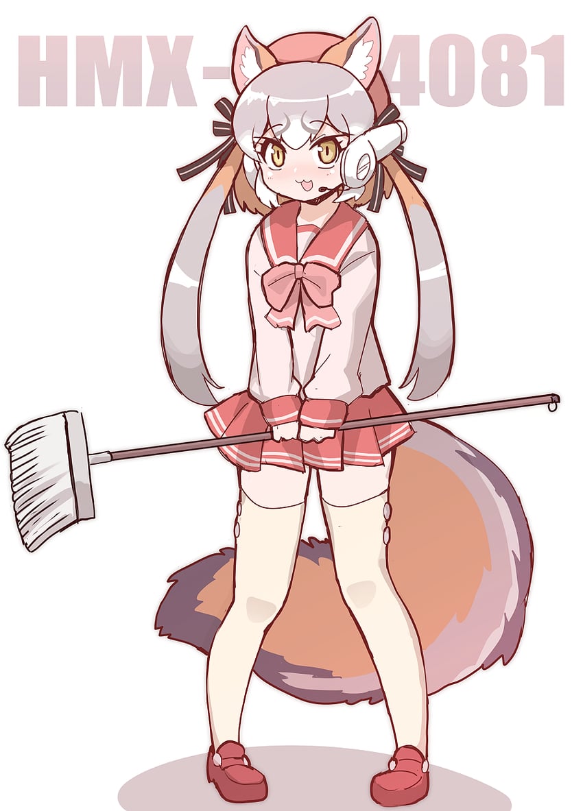 island fox (kemono friends and 1 more) drawn by tanaka_kusao