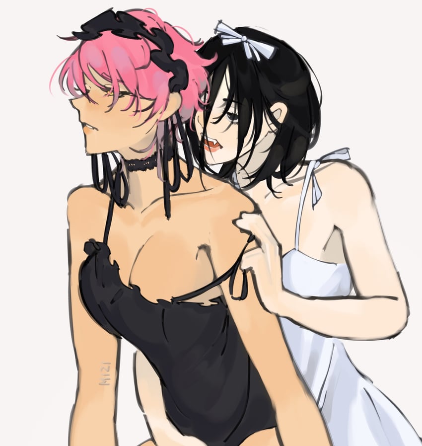 sua and mizi (alien stage) drawn by yokii237