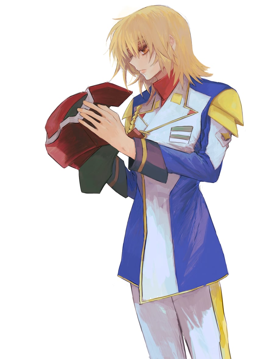 cagalli yula athha (gundam and 1 more) drawn by she_(morianosu)
