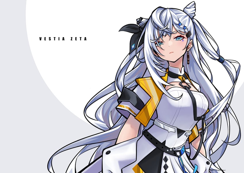 vestia zeta (hololive and 1 more) drawn by ji-rex