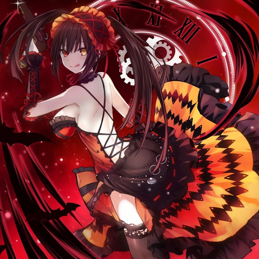 tokisaki kurumi (date a live) drawn by saint_laurent_paris