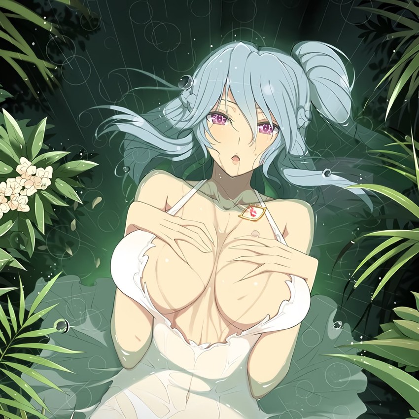 reki (senran kagura and 1 more) drawn by yaegashi_nan