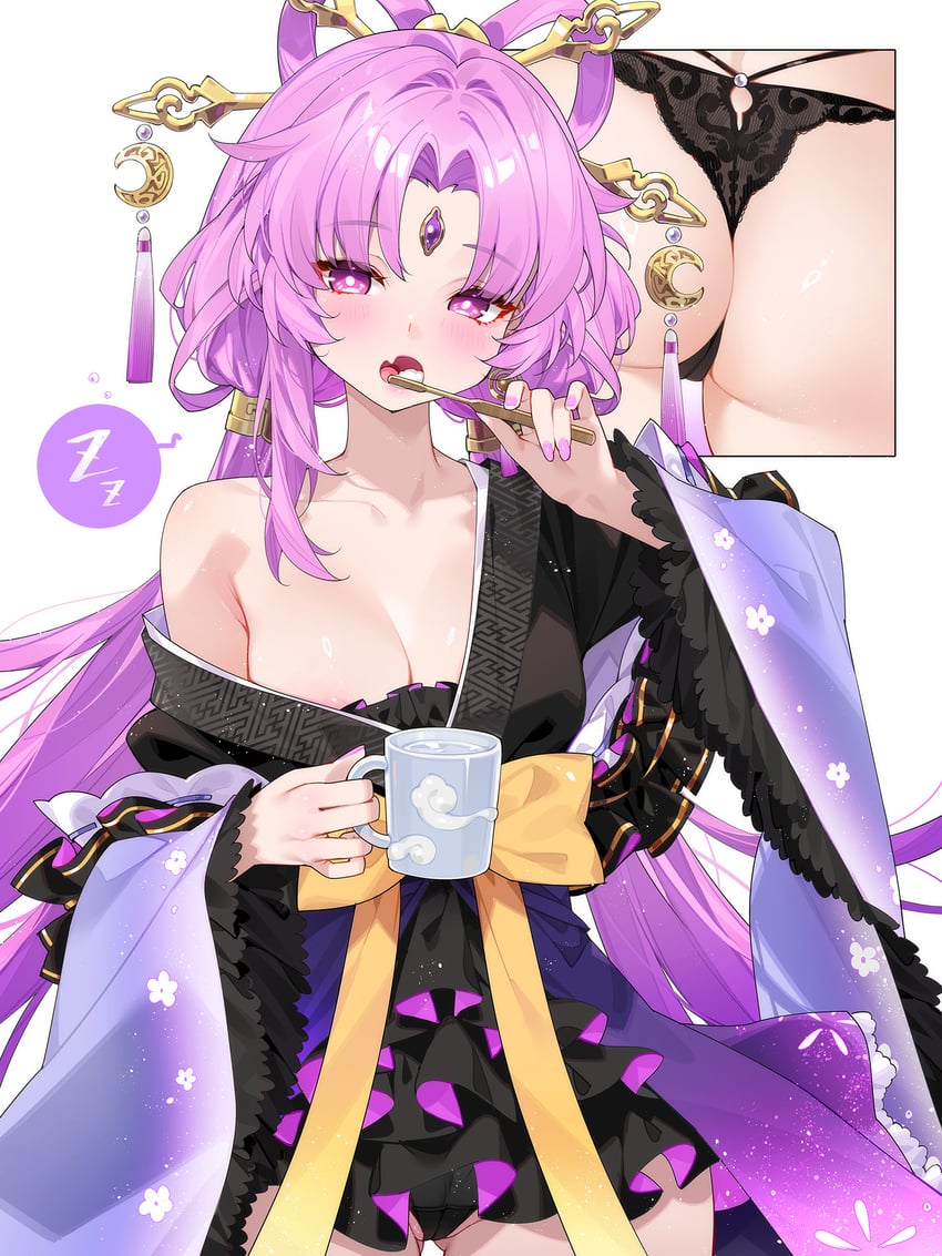 fu xuan (honkai and 1 more) drawn by waterring