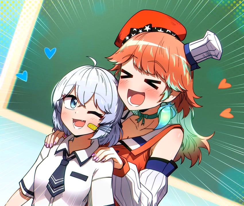takanashi kiara and gosegu (hololive and 2 more) drawn by ddolbang