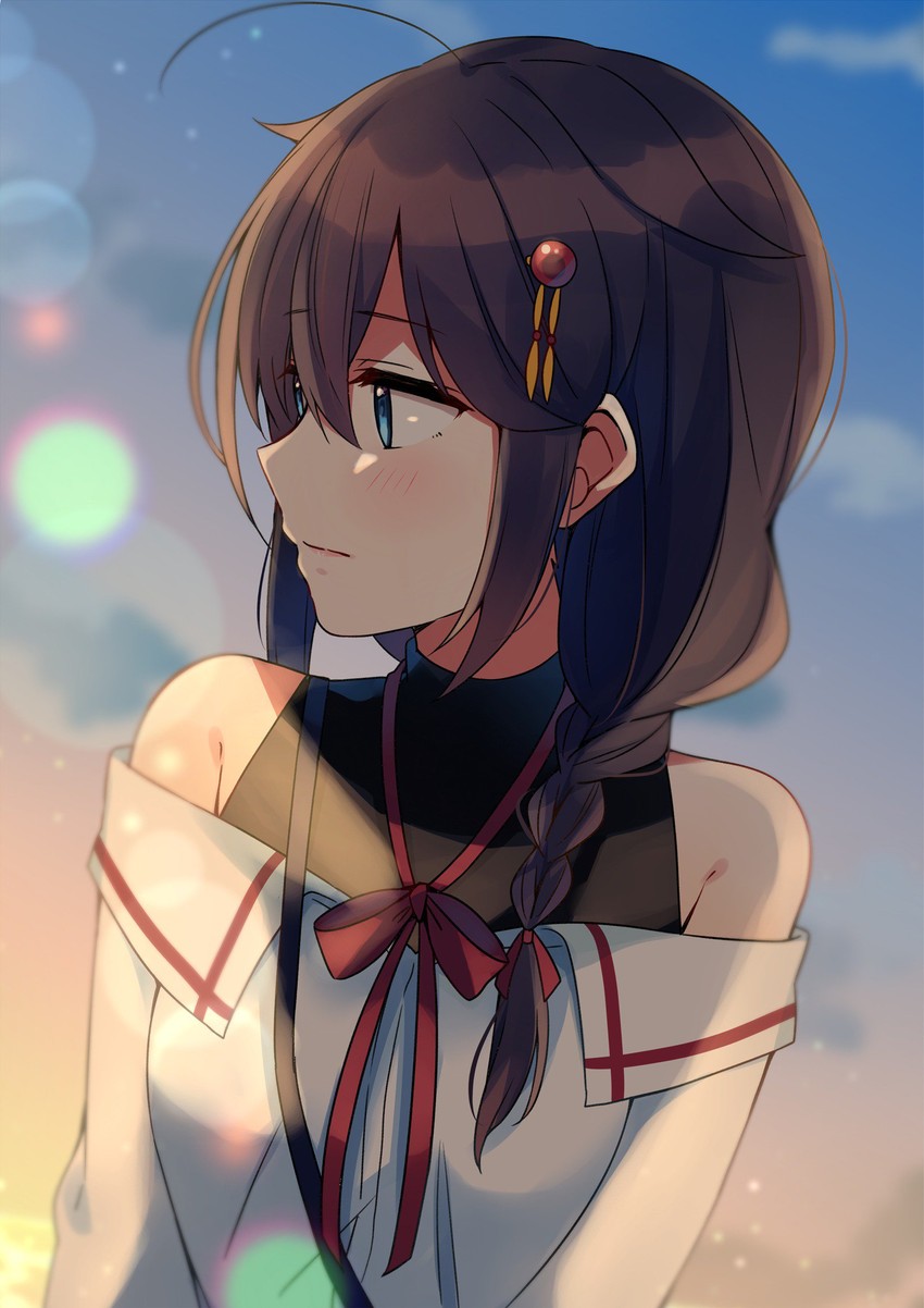 shigure and shigure kai ni (kantai collection) drawn by yukichi_(eikichi)