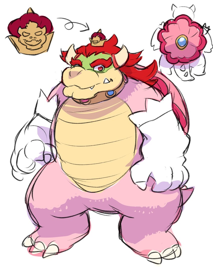 lord peach (mario and 1 more) drawn by starparlor
