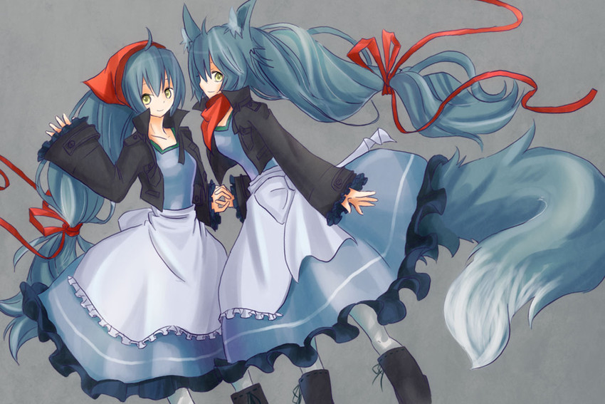 oborozuki uta (original and 1 more) drawn by inutose