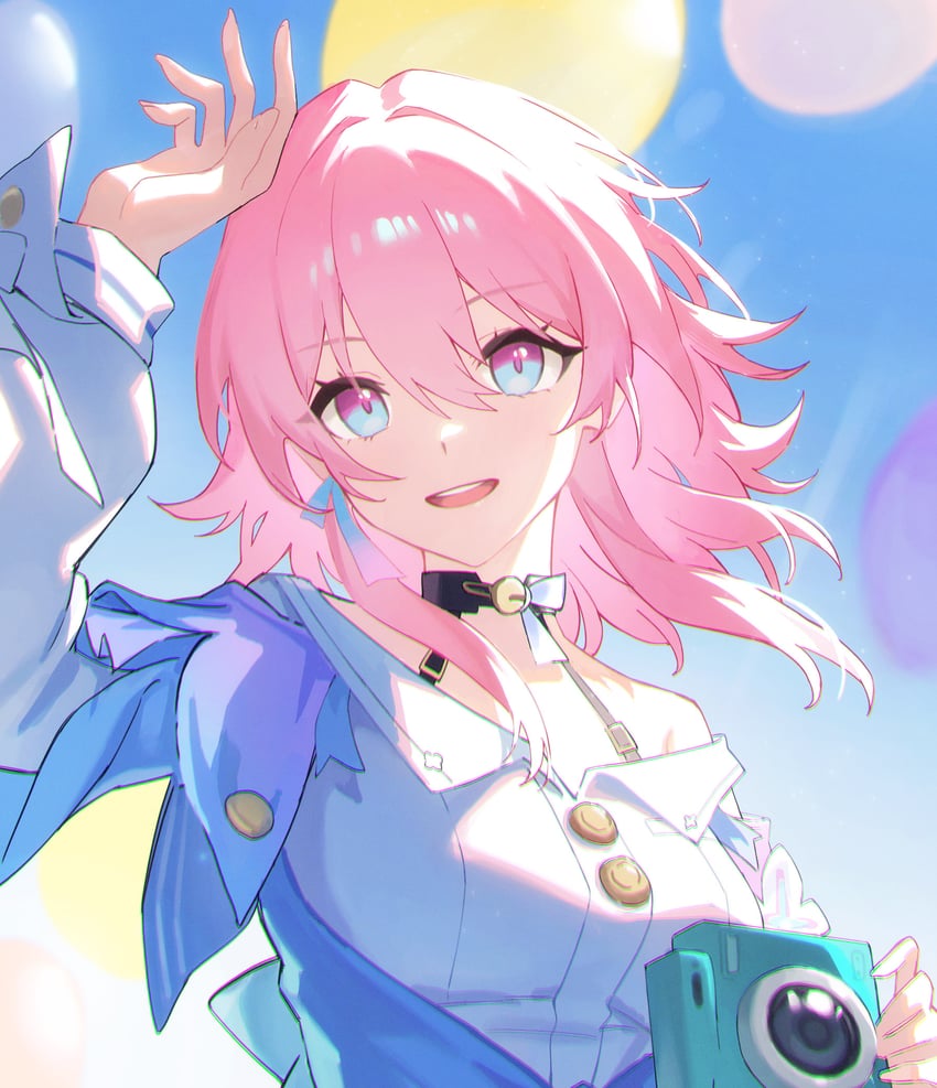 march 7th (honkai and 1 more) drawn by shali