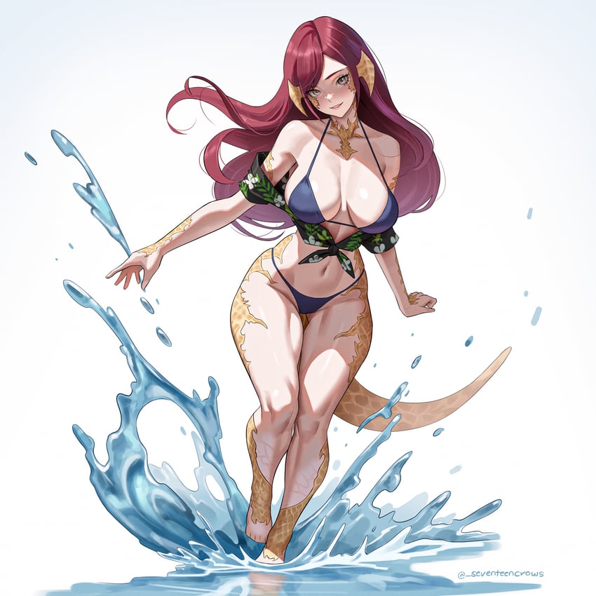 warrior of light (final fantasy and 1 more) drawn by seventeencrows