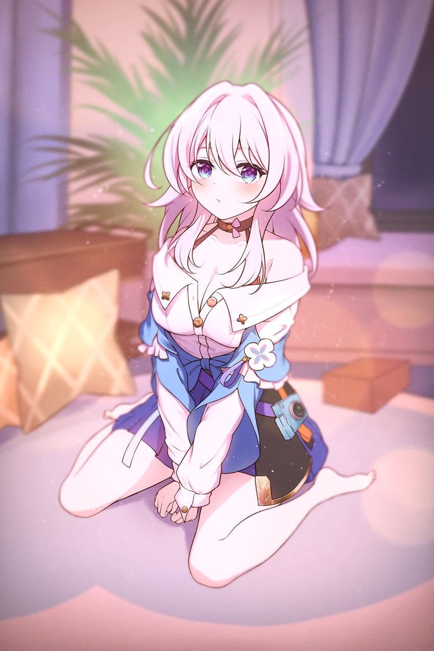 march 7th (honkai and 1 more) drawn by diootaro