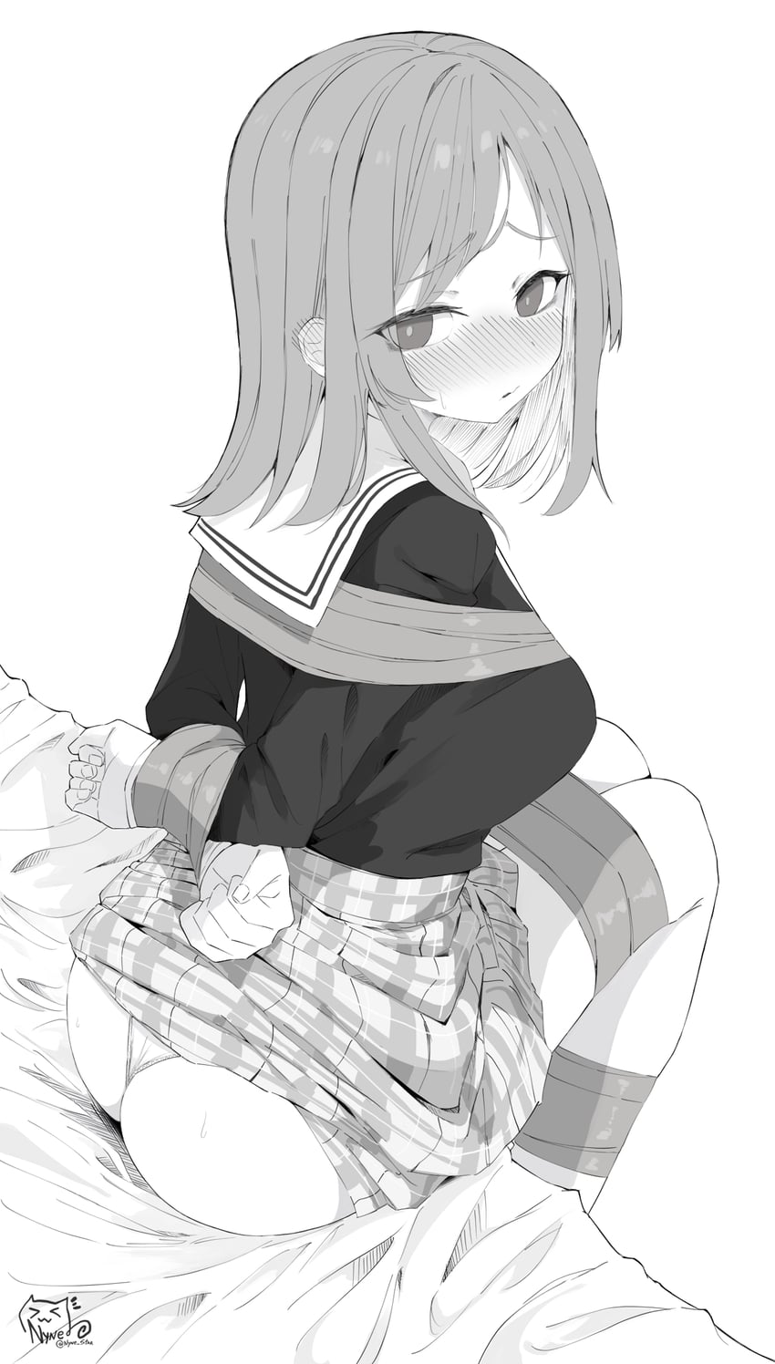 sakuragi mano (idolmaster and 1 more) drawn by nyne_star